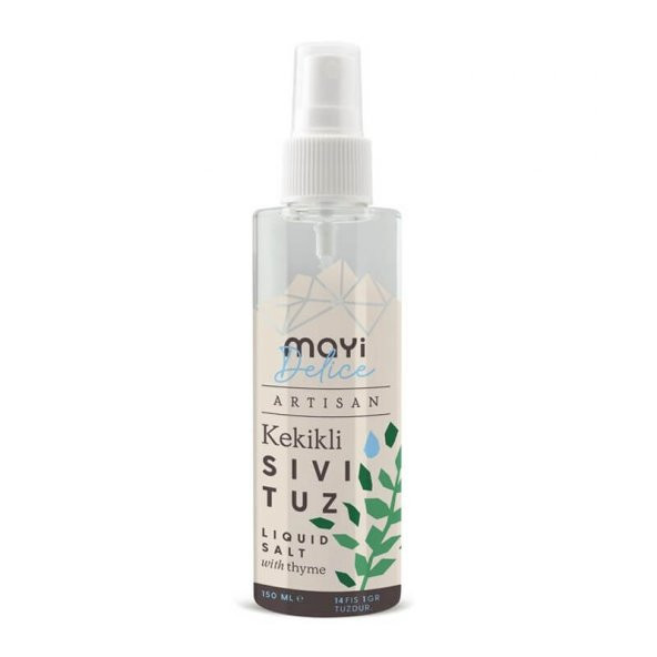 Artisan Kekikli Sıvı Tuz - Sprey - 150ml - Mayi Tuz ürün görseli 1