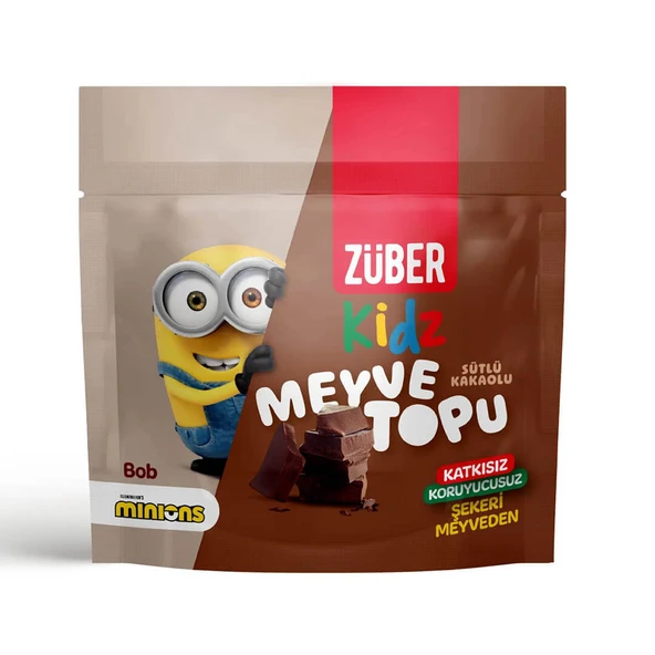 Glutensiz Kidz Meyve Küpü - Kakaolu - Şekersiz - Züber ürün görseli 1