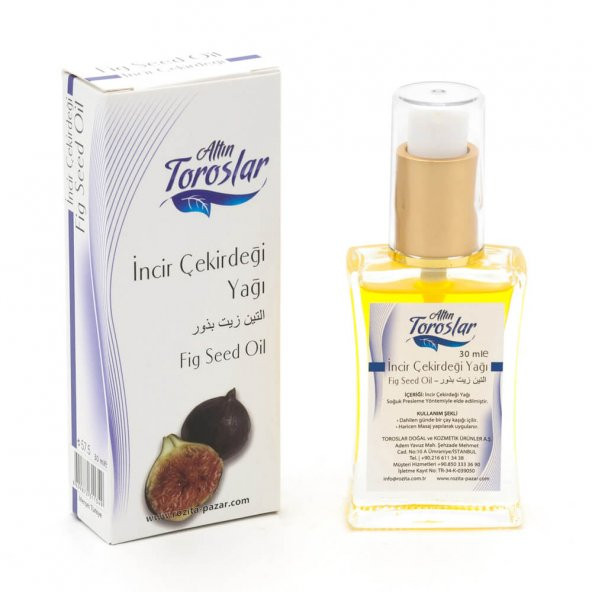 Saf İncir Çekirdeği Yağı - 30ml - Altın Toroslar ürün görseli 1