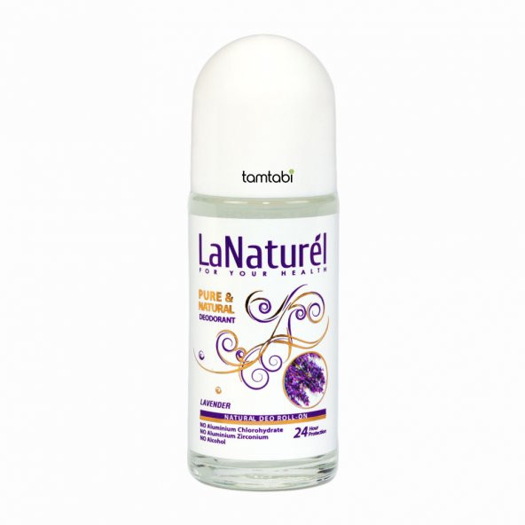 Lavanta Kokulu Rollon Deodorant - 50ml - Lanaturel ürün görseli 1