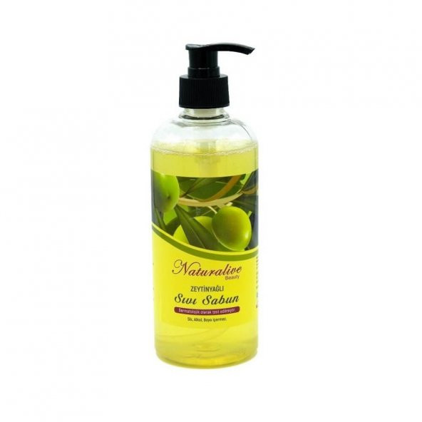 Doğal Zeytinyağlı Sıvı Sabun - 500ml - Naturalive ürün görseli 1
