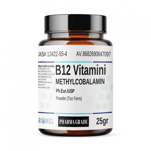 B12 Vitamini Toz - 25gr ürün görseli 1