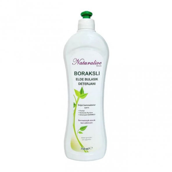Borakslı Elde Bulaşık Deterjanı - 750 ml - Naturalive ürün görseli 1