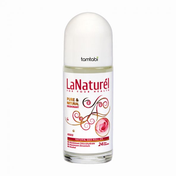 Gül Kokulu Rollon Deodorant - 50ml - Lanaturel ürün görseli 1