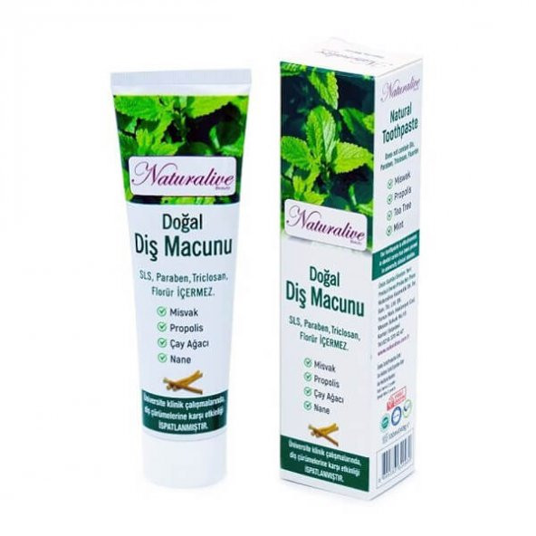 Diş Macunu - 100ml - Naturalive ürün görseli 1