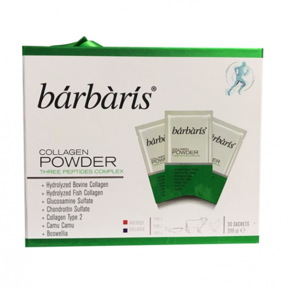 Barbaris Kolajen Powder Three Peptides Complex 30 Saşe ürün görseli 1