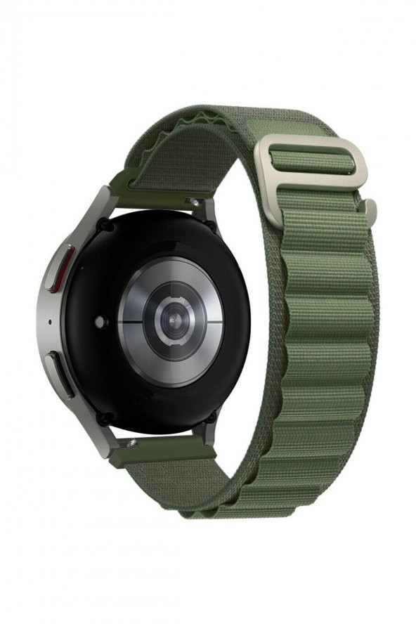 Samsung Galaxy Watch 4 Classic 42mm / 46mm Uyumlu Kordon Alpine Loop Döngü Spor Kayış ürün görseli 1