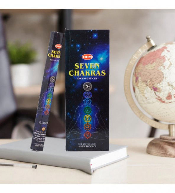 7 Çakra (Chakras) Hexa 20'li Tütsü ürün görseli 1