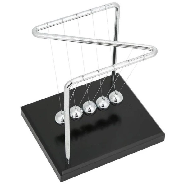 Newton Beşiği Denge Balans Topları Z Stant 14 cm ürün görseli 1