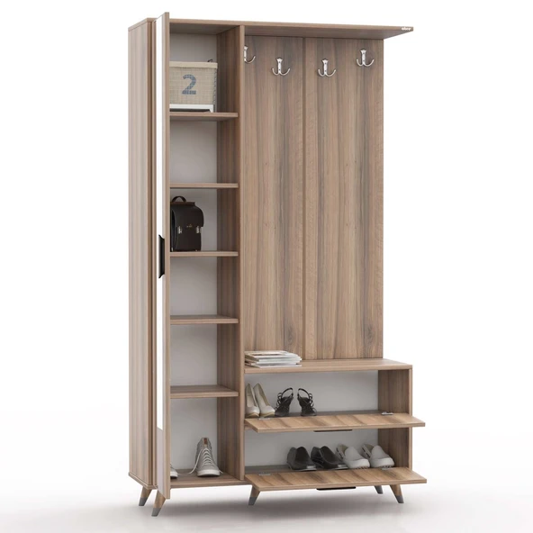 ABRE VM-342 DORE  VESTİYER PORTMANTO - Resim 3