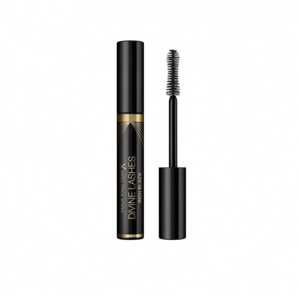 Max Factor Divine Lashes Mascara 001 Rich Black - Resim 2