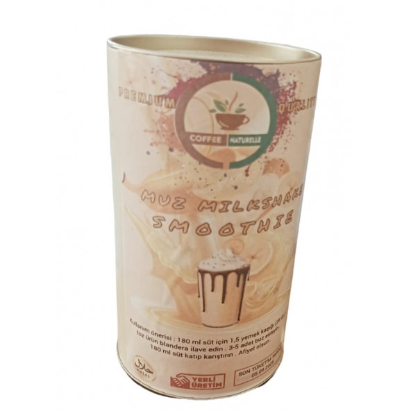 Muz Aromalaı Milkshake Smootie ürün görseli 1