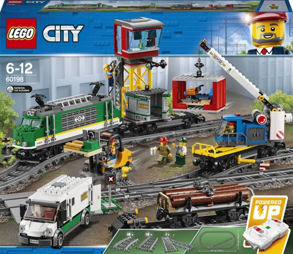 LEGO-60198 City Kargo Treni ürün görseli 1