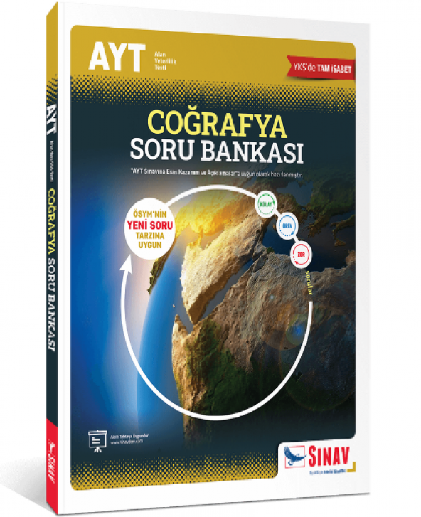 Sınav Yayınları 2023 AYT Coğrafya Soru Bankası ürün görseli 1