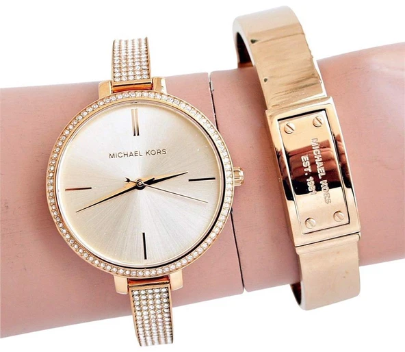 Michael Kors MK3784 Bayan Kol Saati - Resim 5