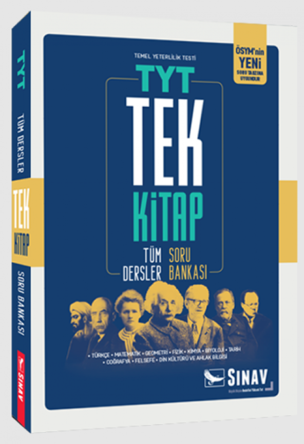 Sınav Yayınları 2023 TYT Tüm Dersler Soru Bankası Tek Kitap ürün görseli 1