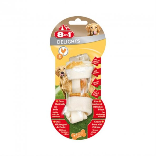 8 in 1 Delights Bones Düğümlü Tavuklu Kemik 40 Gr ürün görseli 1