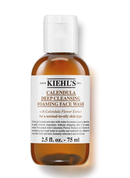 Kiehls Calendula Deep Cleansing Foaming Face Wash 75 ML ürün görseli 1