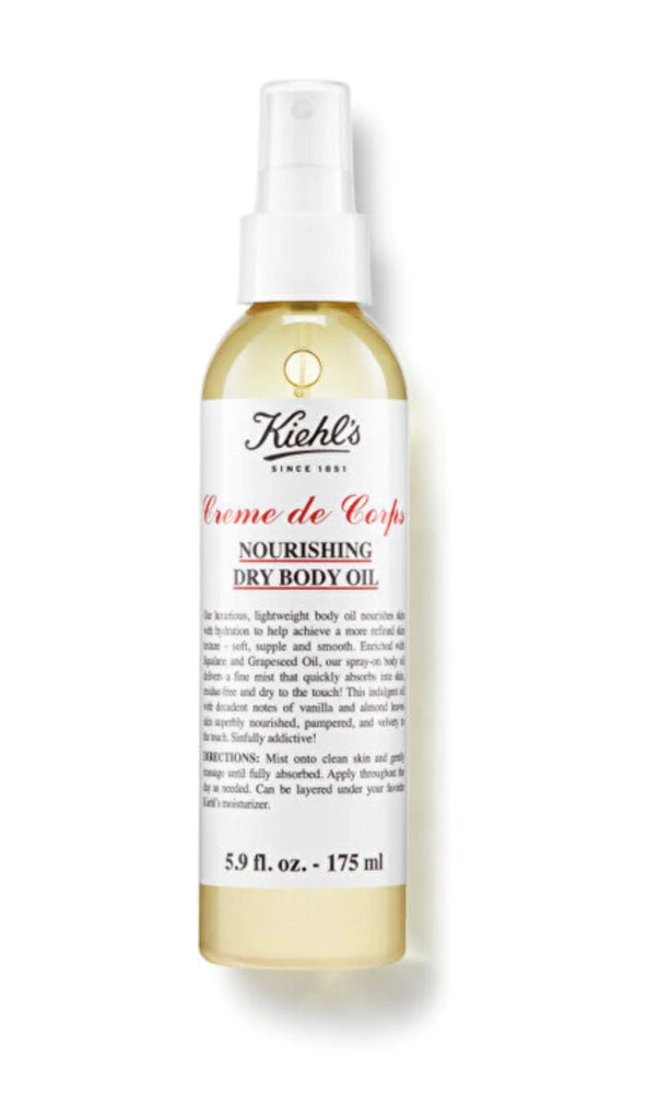 Kiehls Creme de Corps Nourishing Dry Body Oil 175 ML ürün görseli 1