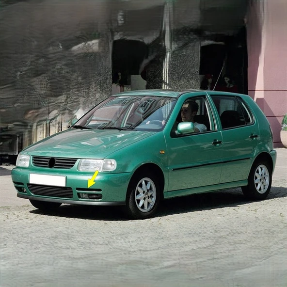 VW Polo HB 1994-1999 Ön Tampon Sol Sis Farı Üstü Çıtası 6N0853665A ürün görseli 1