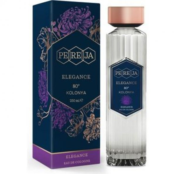 Pereja Elegance Cam Şişe Kolonya 250 ml ürün görseli 1