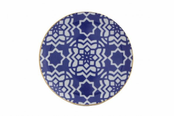 Porland Morocco Desen7 Mor Düz Tabak 17 cm 04A+P021457 ürün görseli 1