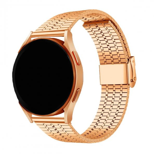 E2M UNIVERSAL 20MM KRD-30 METAL ROSE GOLD KORDON ürün görseli 1