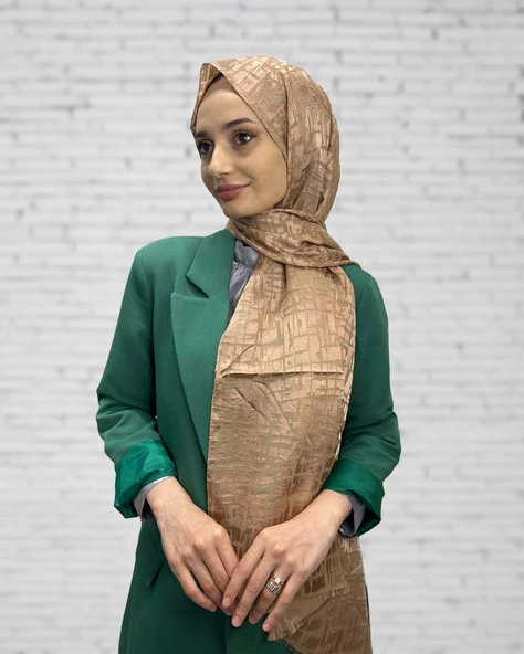 Cosie İthal  Desenli Yakma Şal 00829  FONDÖTEN ürün görseli 1