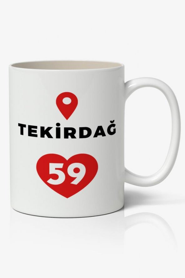 Tekirdağ Baskılı Kupa Bardak Baskılı Kahve Kupa Bardak ürün görseli 1