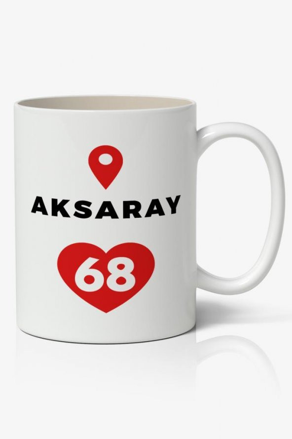 Aksaray Baskılı Kupa Bardak Baskılı Kahve Kupa Bardak ürün görseli 1
