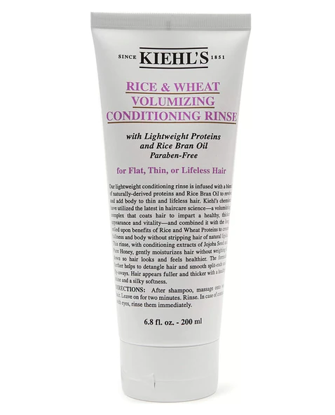 Kiehls New York Rice And Wheat Volumizing Conditioning Rinse ürün görseli 1