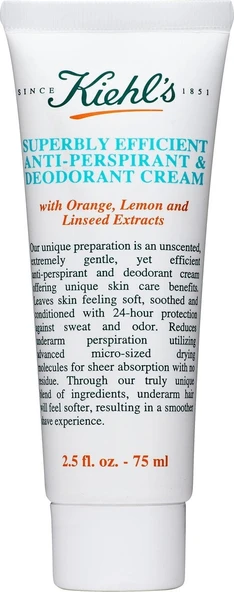 Kiehls New York Superbly Efficient Anti-Perspirant & Deodorant 75 ml ürün görseli 1
