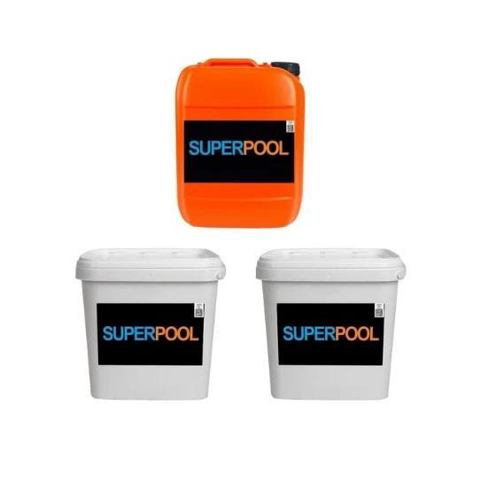 SPP Superpool Toz Klor - Yosun Önleyici - Toz ph Düşürücü Paketi ürün görseli 1