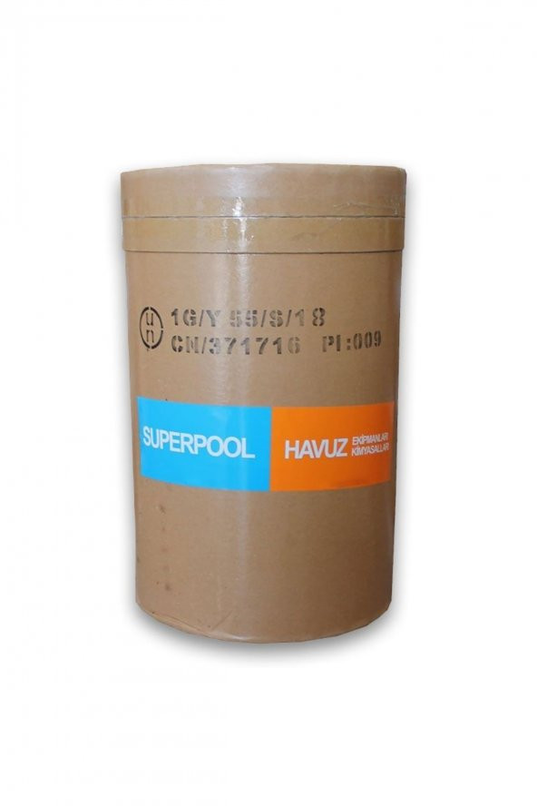 SPP Superpool Superchlor 56 Toz Klor 56 GR 50 KG Havuz Kimyasalı ürün görseli 1
