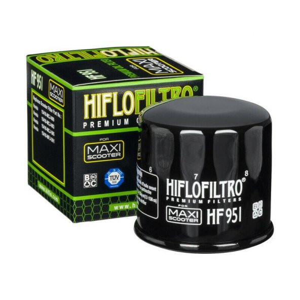Hiflo Hf951 2013-2017 Honda NSS300 Forza Uyumlu Yağ Filtresi ürün görseli 1