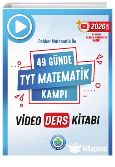 Rehber Matematik 49 Günde Tyt Matematik Kampı Video Ders Notları ürün görseli 1