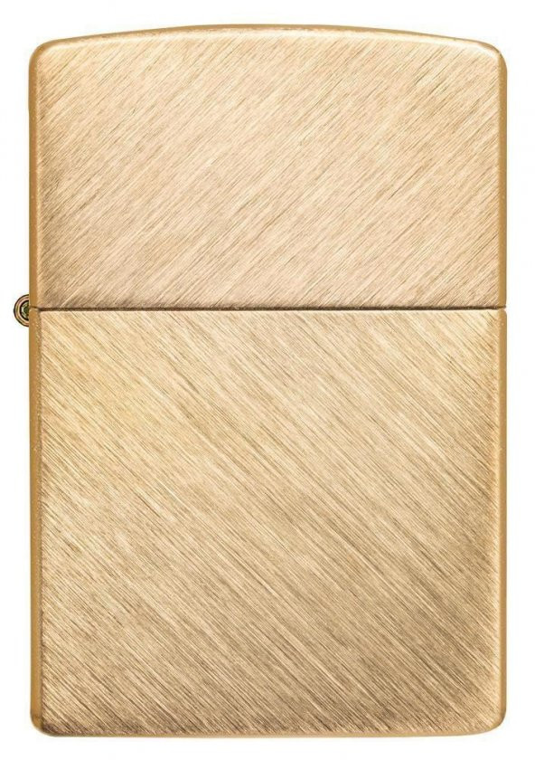 Zippo 29830 Herringbone Sweep Brass Çakmak - Resim 6