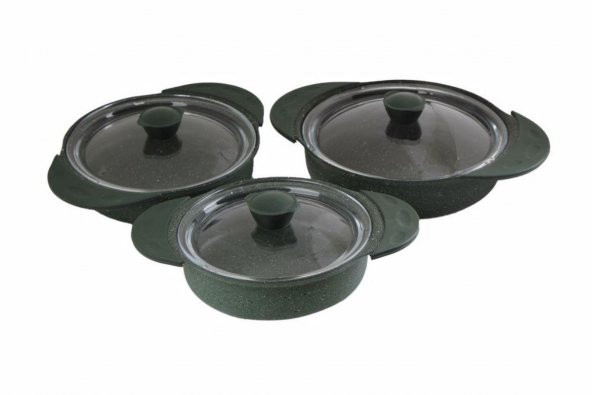 Porland Anolon Yeşil Sahan Takımı 6 Parça 04STY006341 ürün görseli 1
