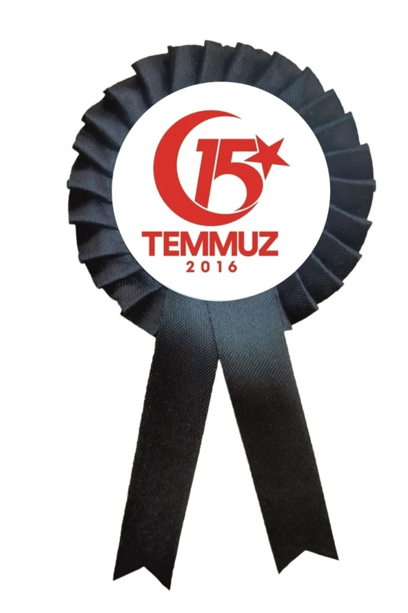 yıldızkurdelaankara 15 Temmuz Saten Kokart 10 Adet ürün görseli 1
