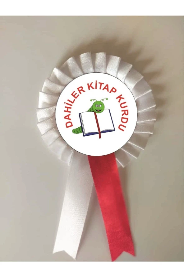 yıldızkurdelaankara Dahiler Kitap Kurdu Saten Kokart 10 Adet ürün görseli 1