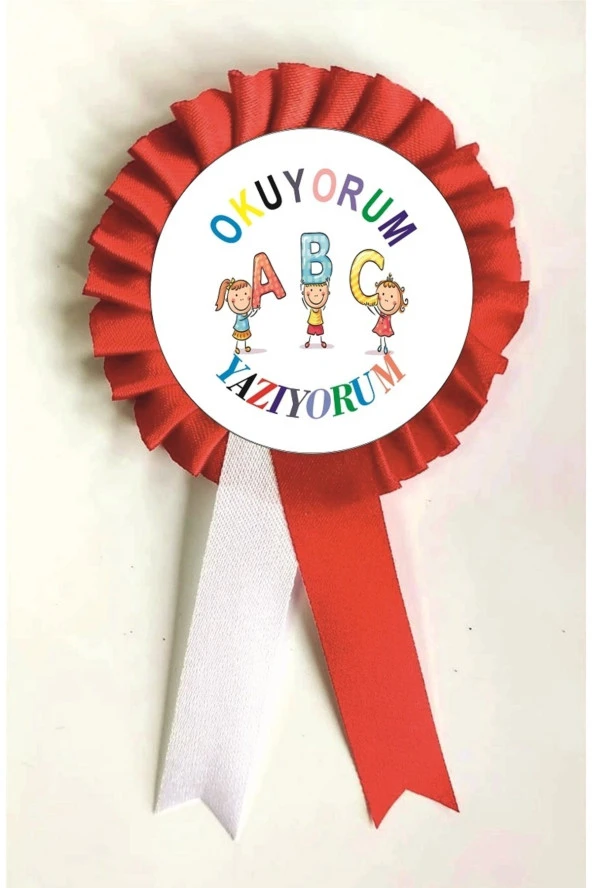 yıldızkurdelaankara Okuyorum Yazıyorum Saten Kokart 10 Adet ürün görseli 1