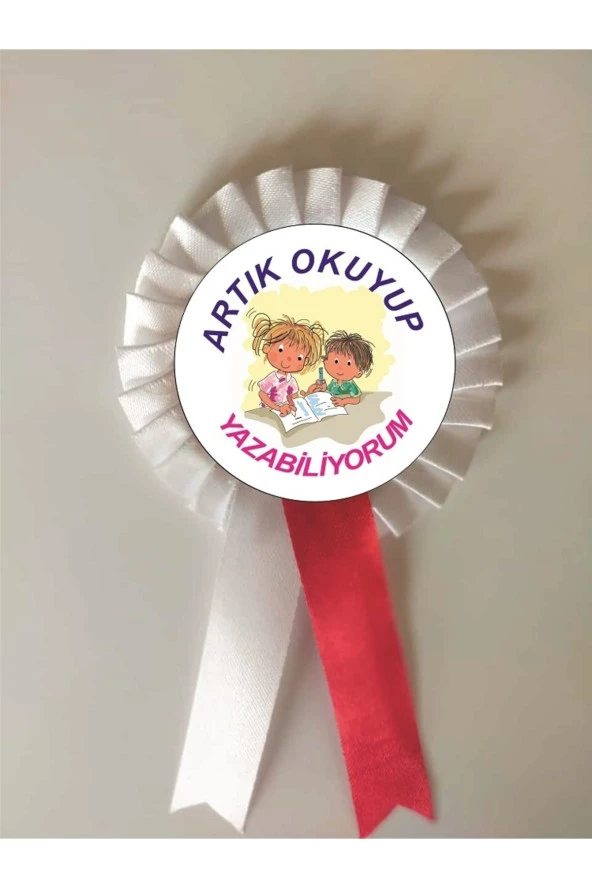 yıldızkurdelaankara Okuyorum Yazıyorum Saten Kokart 10 Adet ürün görseli 1