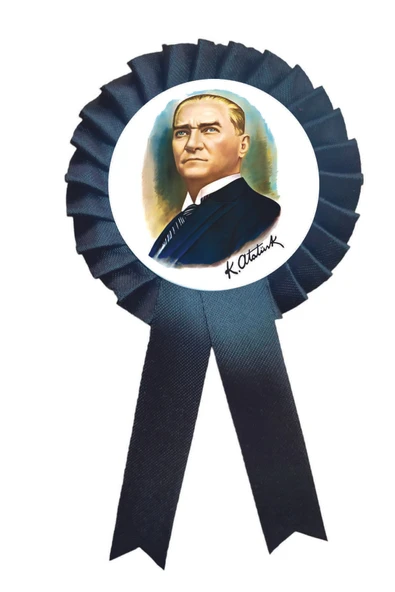 yıldızkurdelaankara 10 Kasım Saygı Ile Anıyoruz Atatürk Saten Kokart 50 Adet ürün görseli 1