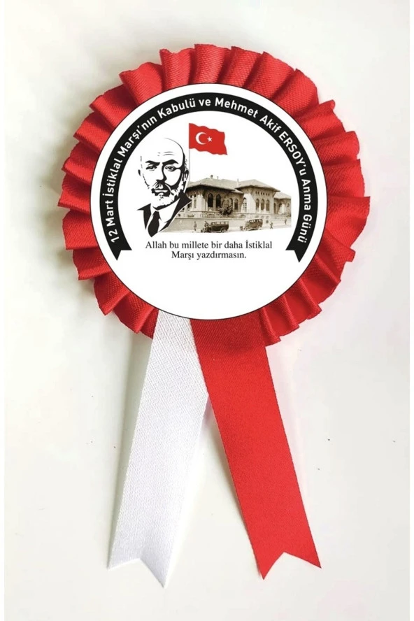 yıldızkurdelaankara 12 Mart Istiklal Marşının Kabulü Ve Mehmet Akif Ersoy 10 Adet ürün görseli 1