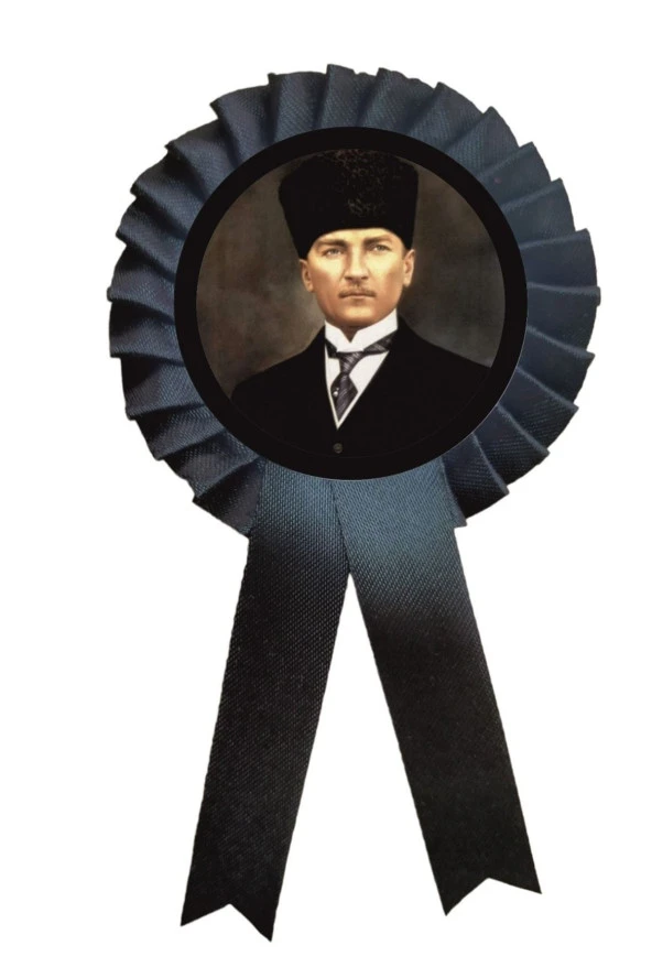 yıldızkurdelaankara Atatürk Kokart Saten Kokart 10 Kasım (10ADET) ürün görseli 1