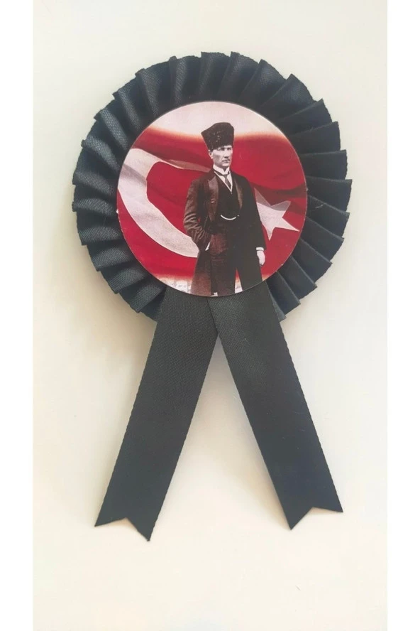 yıldızkurdelaankara Atatürk Kokart Kurdela 10 Kasım 29 Ekim.(10 ADET) ürün görseli 1