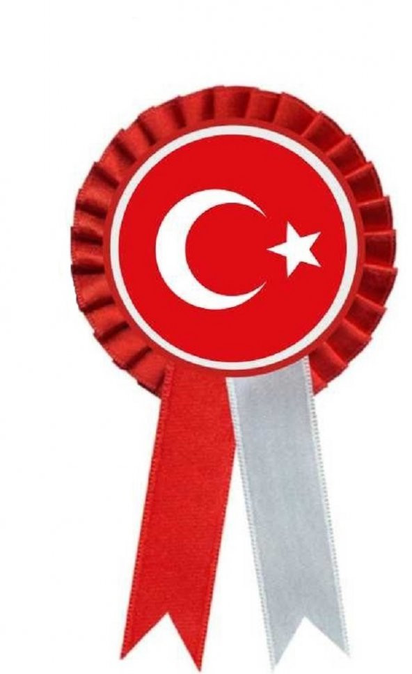 türk bayragı kokart rozet 50 adet ürün görseli 1