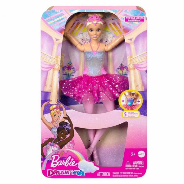 Barbie Dreamtopia Işıltılı Balerin HLC25 ürün görseli 1