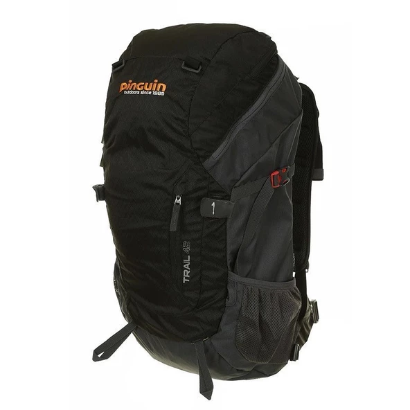 PINGUIN RUCKSACKS TRAIL 42 SIYAH SIRT CANTA ürün görseli 1