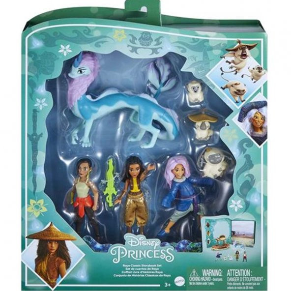 Disney Princess Raya ve Arkadaşları Hikaye Anlatımı Seti HLX24 ürün görseli 1